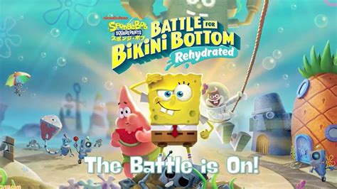 スポンジボブBattle for Bikini Bottom Rehydrated本日発売アニメと同じ声優による日本語吹き替えで