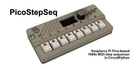 GitHub Todbot Picostepseq MIDI Sequencer Using Raspberry Pi Pico In