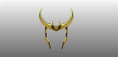 Loki Series Crown Headpiece D Model D Printable Cgtrader