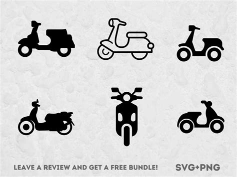 Scooter Svg Archivos Svg Para Cricut Scooter Clipart Etsy España