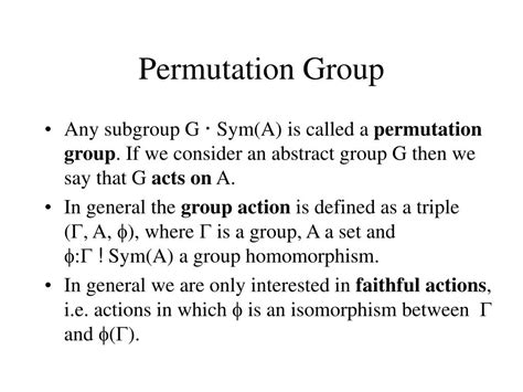 PPT - Symmetric Group Sym(n) PowerPoint Presentation, free download - ID:3377978