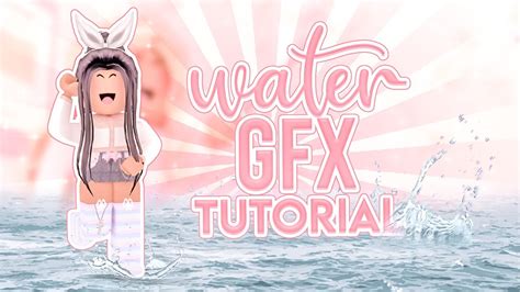 How To Add Realistic Water To Your Gfx Blender Easy ‧₊˚ Youtube