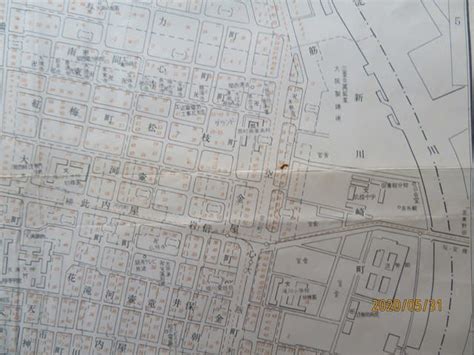 ネットで見る古地図資料館 新日本古地図学会 大阪市北区 昭和36年発行市街地図 新日本古地図学会