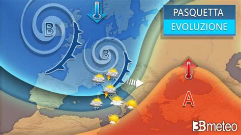 Meteo Pasqua E Pasquetta Con Due Intense Perturbazioni Pioggia