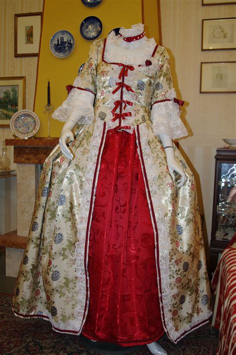 VESTITO STORICO FEMMINILE 1700 VENEZIANO Vestito Storico Vestiti