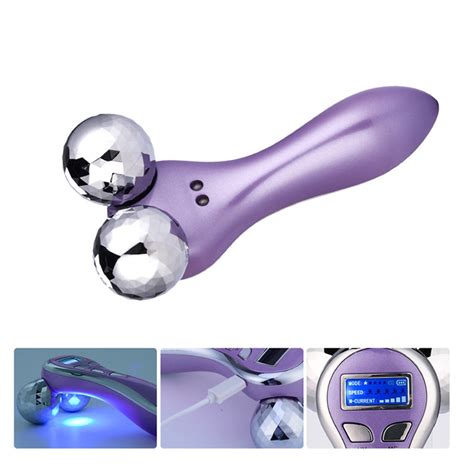 4d Electric Microcurrent Vibration Face Lift Massager Facial Body To