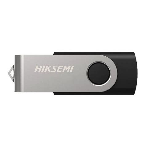 Pen Drive Hiksemi Rotary 32GB USB 3 0 Preto E Cinza HS USB M200S 32G