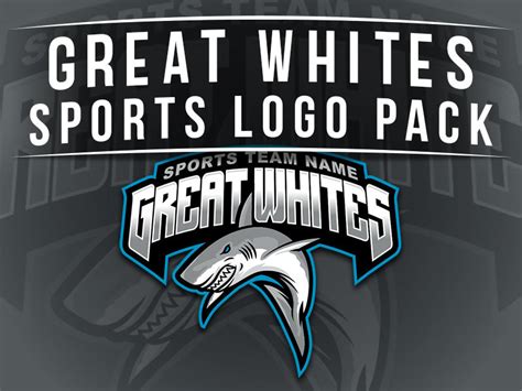 Great Whites Sports Logo Pack Vecturo Graphics