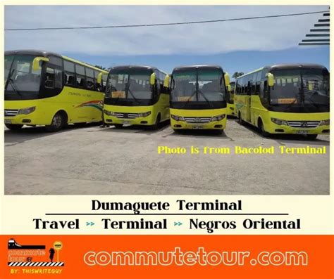 Ceres Dumaguete Terminal Bus Schedule Fare Bus Route And Map