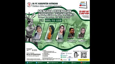 Webinar Dan Rakercab IAI PC Kab Katingan YouTube