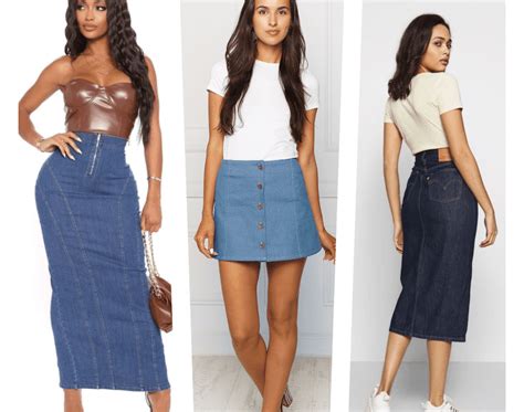 Pam Lepletier Mini Midi E Maxi Tudo Sobre Os Tipos De Saias Jeans Do