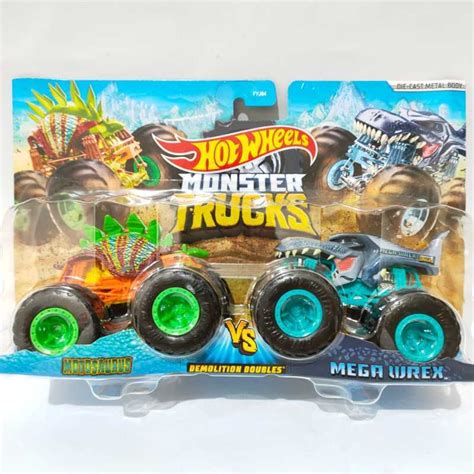 Jual Hot Wheels Hotwheels Monster Trucks Truck Motosaurus Vs Mega Wrex Di Seller Kekai Shop
