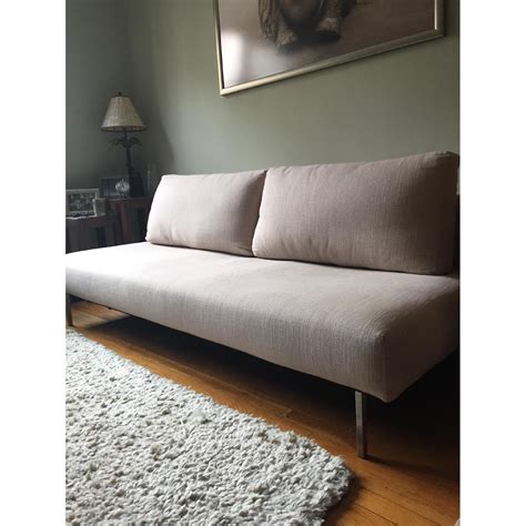 Room Board Elke Armless Convertible Sleeper Sofa AptDeco