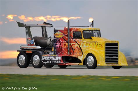 Van Gilder Aviation Photography Eaa Airventure Oshkosh 2013 Shockwave Jet Powered Truck