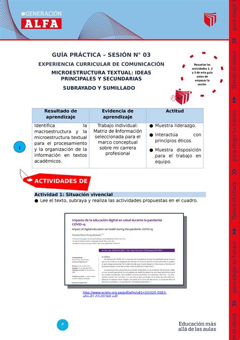 GUÍA Práctica S2x Guía practica de comunicacion GUÍA PRÁCTICA