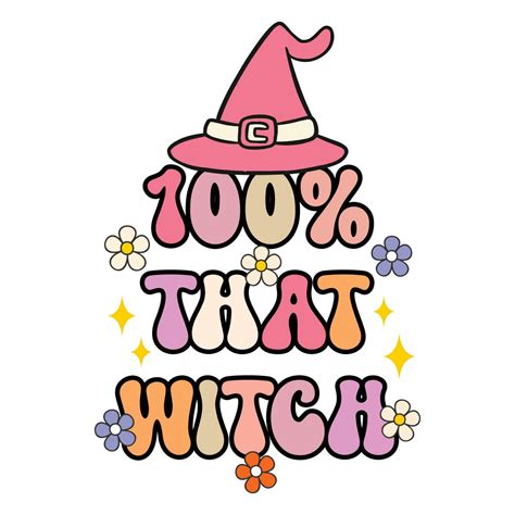 Witch Halloween Quotes Vector 29462244 Vector Art At Vecteezy