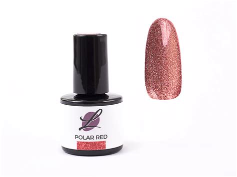 Polar Red UV LED Barevný Gellak Lesia Nails