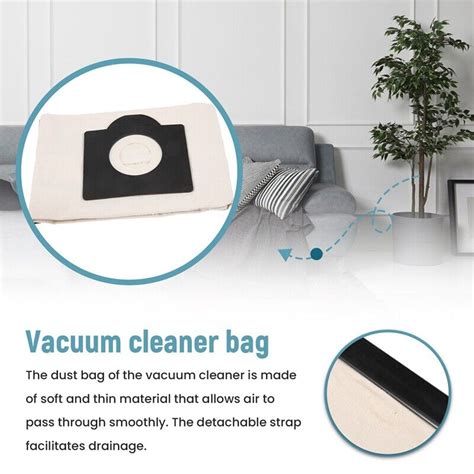 Washable Bags For Wd Premiu Vacuum Cleaner Bag Vacuum Part C J Ebay