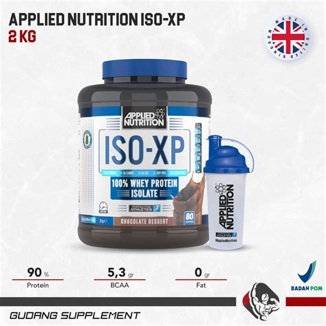 Jual Applied Nutrition ISO XP Whey Protein Isolate Iso XP 80serv No 1