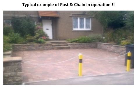 Using Chain & Rope with a set of Parking Posts or Bollards | Ultra ...