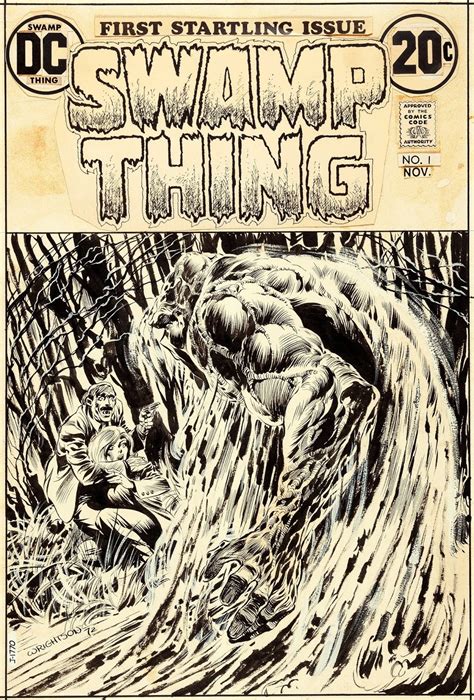 Cap N S Comics Swamp Thing Covers By Berni Wrightson