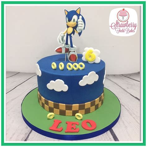 Sonic the hedgehog cake | Fiesta de sonic, Pastel de sonic, Pastel de ...