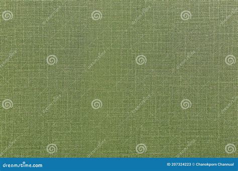 Green Olive Fabric Texture For Interior Or Object Design Stock Image