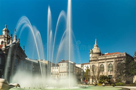 Braga Cathedral editorial stock image. Image of facade - 140243674