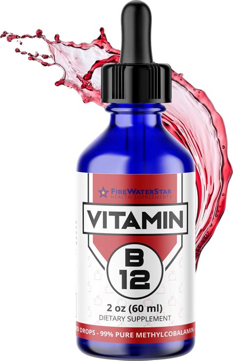 Ultra6 Nutrition Vitamin B12 Sublingual Liquid Drops B12 Methylcobalamin