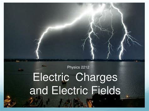 Ppt Electric Charges And Electric Fields Powerpoint Presentation