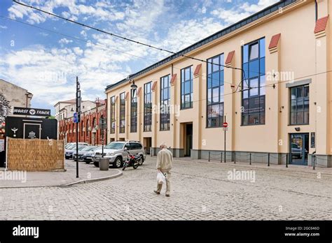 Old Tenements In Kazimierz Quarter Krakow Poland Stock Photo Alamy