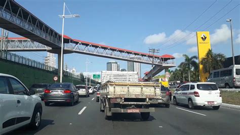 Tr Nsito Intenso Na Av Paralela No Sentido Rodovi Ria Em Hor Rio De