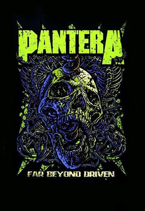 Pantera Far Beyond Driven Rock And Metal Postersart Pinterest