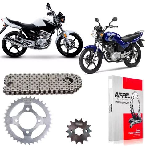 Kit Transmision Riffel Yamaha Ybr 125 Todos Fas Motos Full