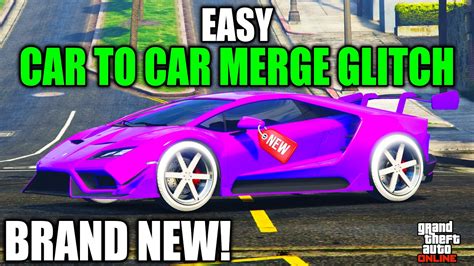 Brand New Full Merge Glitches Right Now In Gta Online Car To Car