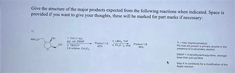 Solved Give The Structure Of The Major Products Expected Chegg