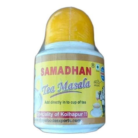 Samadhan Tea Masala Powder Packaging Type Bottle Packaging Size 25