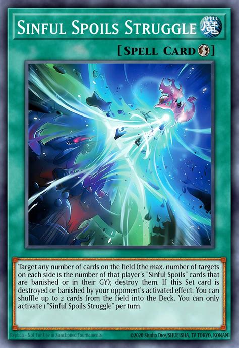 Battle Of The Sinful Spoils Yu Gi Oh Card Database Ygoprodeck