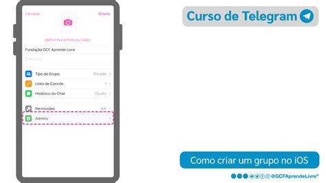 Como Usar O Telegram Como Criar Um Grupo Do Telegram No Ios