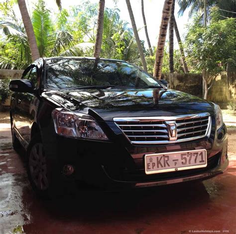 Sri Lanka Car Rentals/Hire - RENT A TOYOTA PREMIO G SUPERIOR CAR