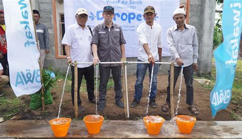 Bwa Resmikan Proyek Wakaf Air Bersih Di Desa Doropeti Dompu Ntb