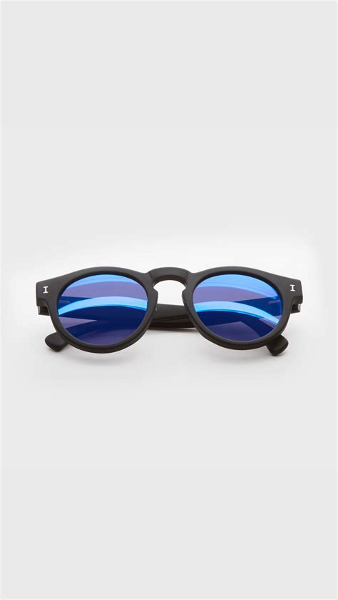 Illesteva Leonard Sunglasses W Blue Tinted Lenses Lyst