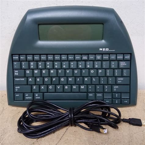 Alphasmart Neo Portable Word Processor W Usb Cord Working See Screen