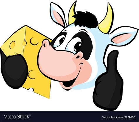 Cheese With Cow Logo - All About Cow Photos