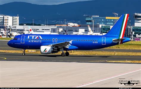 ITA Italia Trasporto Aereo Airbus A320 EI DTB Photo 68214 Airfleets