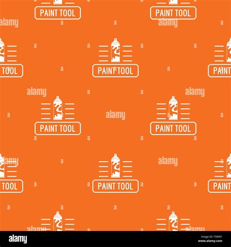 Paint Spray Pattern Vector Orange Stock Vector Image And Art Alamy
