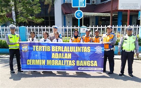 Gelar Ops Keselamatan Toba Polres Sibolga Tekan Angka Kecelakaan