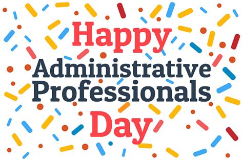 Administrative Professionals Day Secretaries Day Or Admin Day Holiday