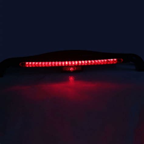 Red 28 LED Car High Mount Third 3rd Brake Stop Rear Tail Light Lamp DC