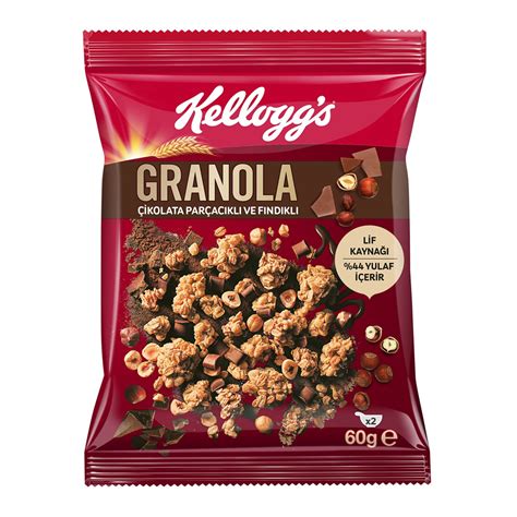 Kellogg S Granola Ikolata Par Ac Kl F Nd Kl G